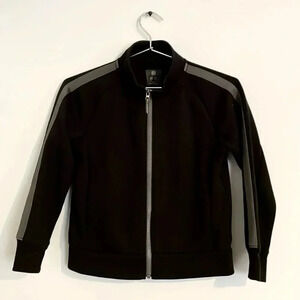 Kids Uniqlo black track suit jacket kids 9-10 perfect condition